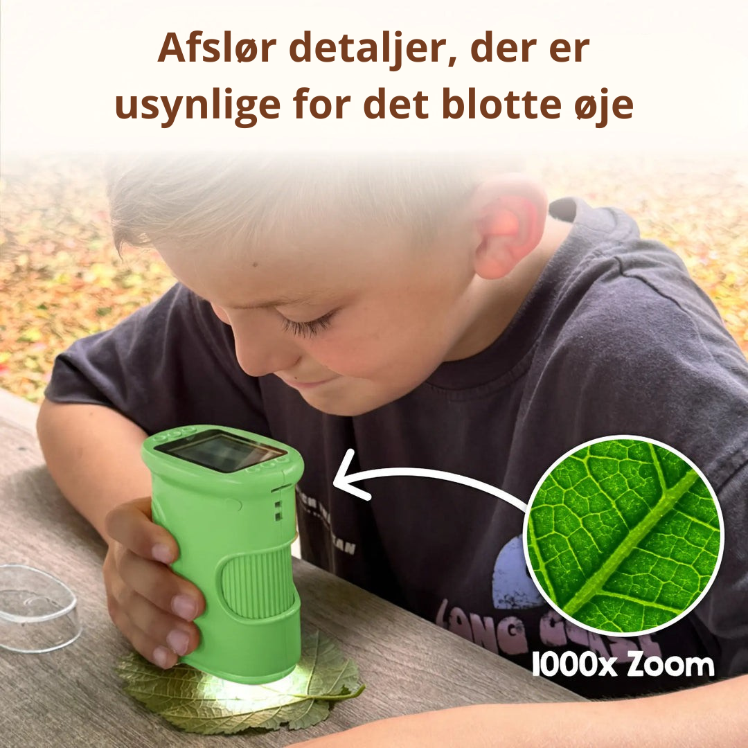 Bærbart digitalt lommemikroskop