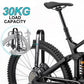 Bagagebærer til cykel i aluminium – bæreevne over 30 kg