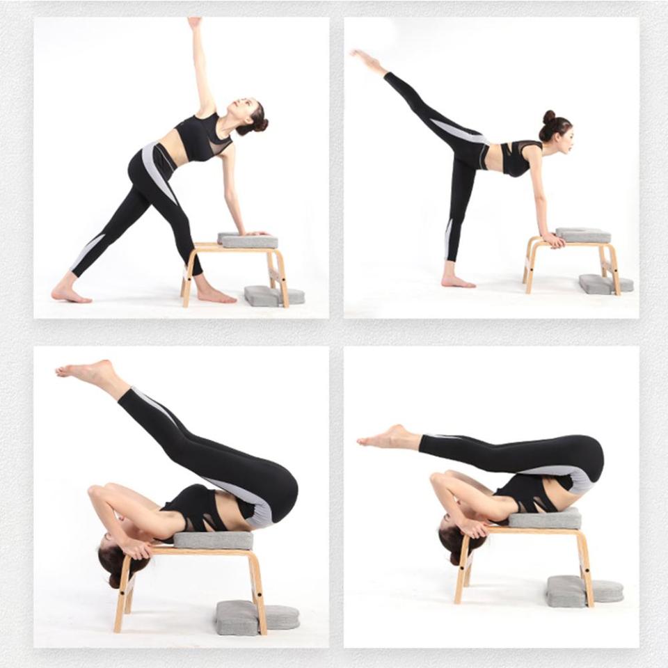 Yoga hovedstand inverteringsbænk stol