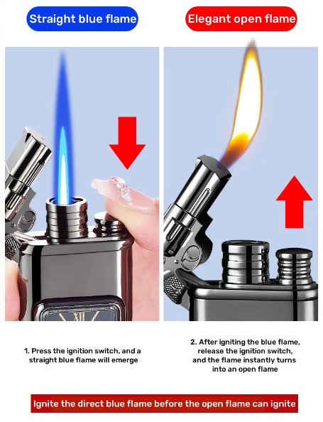 Multi-mønster skive Flame Lighter