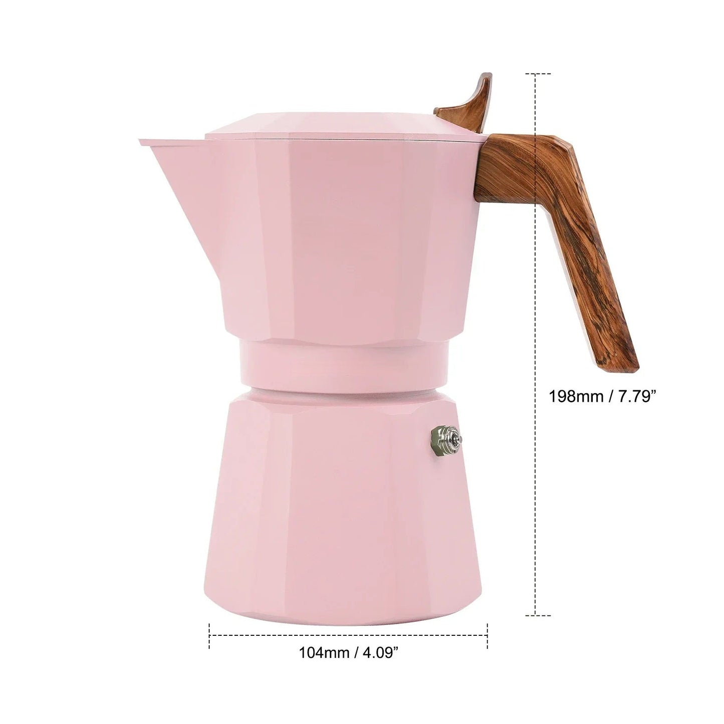 Espressokande i aluminium