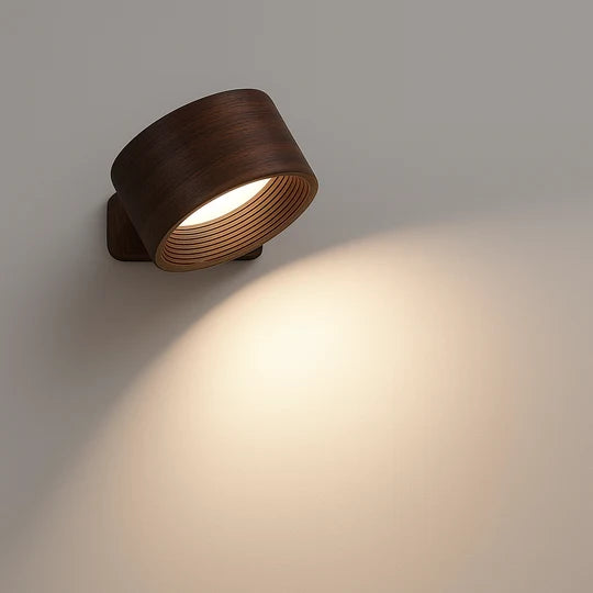Trådløs genopladelig LED-væglampe med 360° justering