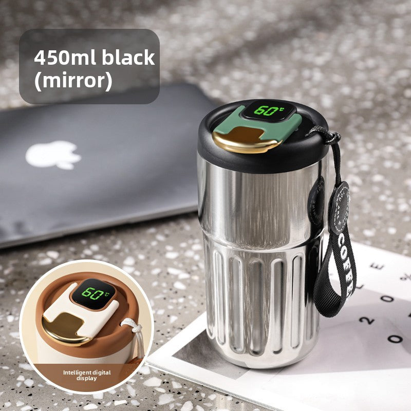 Kaffetermokande med temperaturvisning -  450ml