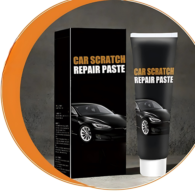 Let aftørbar reparationspasta til ridser i bilen