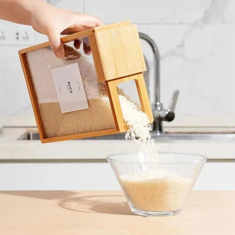 Bambus morgenmadsdispenser