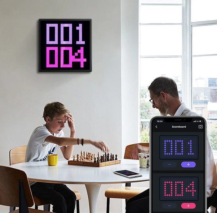 Smart LED-pixelmatrixlampe
