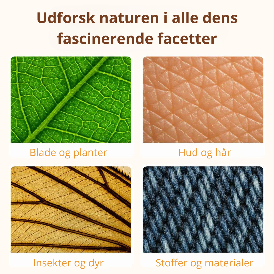 Bærbart digitalt lommemikroskop