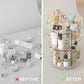 360° roterende makeuporganizer med justerbare hylder