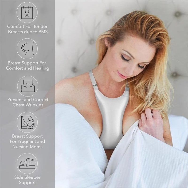 Coussin réglable de maintien de la poitrine pour dormir sur le côté