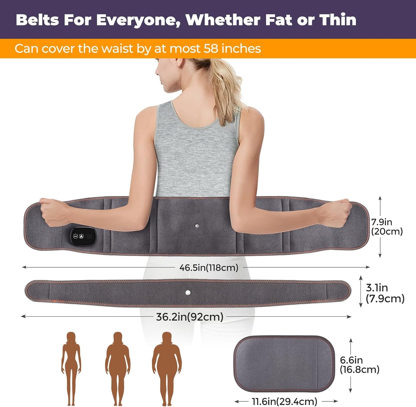 Apparat til lindring af rygsmerter