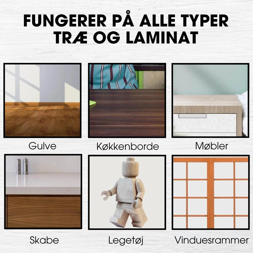 Træpoleringsvoks med nyt opgraderet smelteværktøj