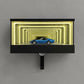 Infinity LED 3D-printet bilnøgleholder