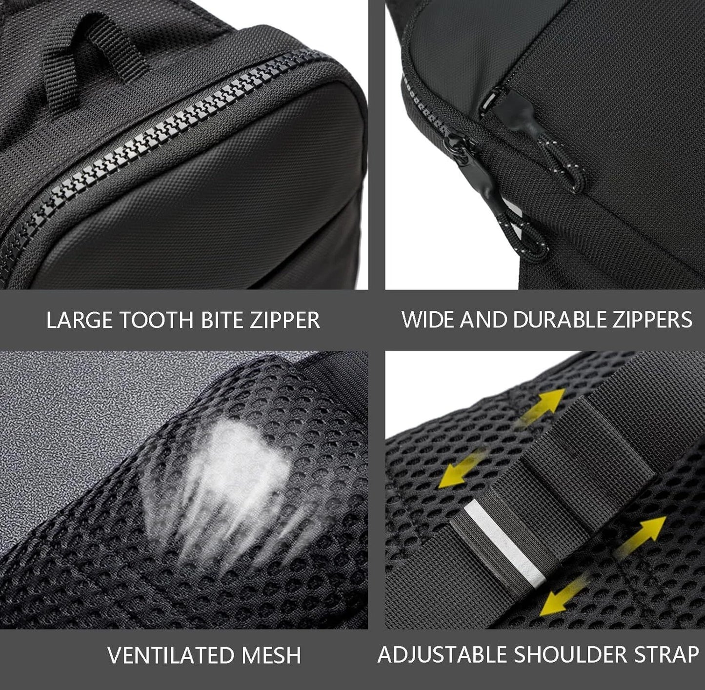 Kompakt rejsetaske med crossbody-rem