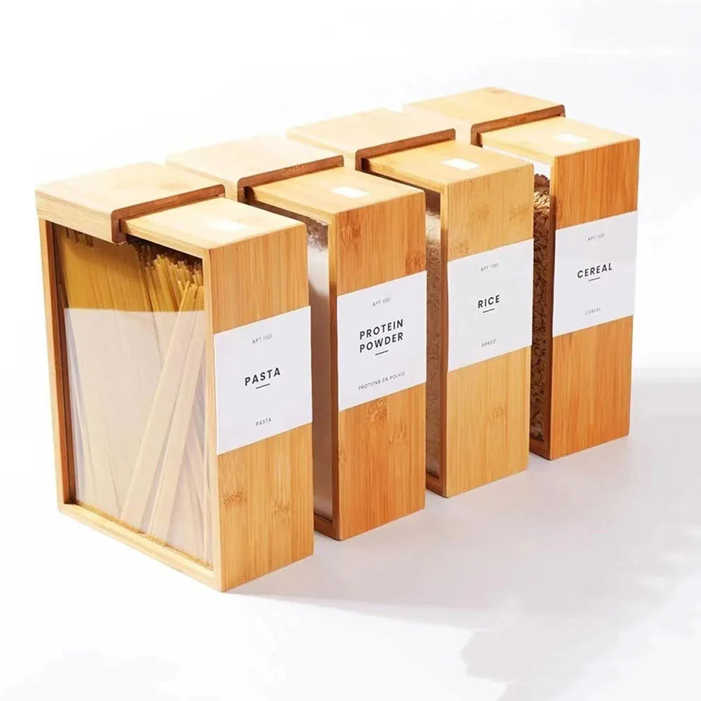 Bambus morgenmadsdispenser