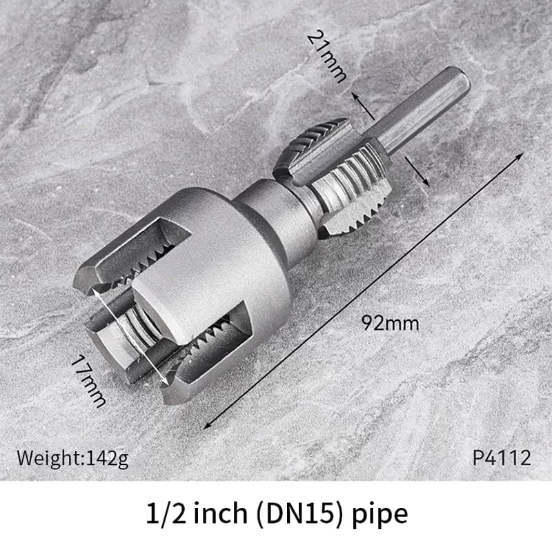 2-i-1 rørgevindskærer