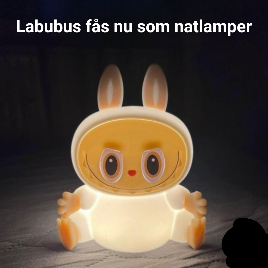 Natlampe med tøjdyr