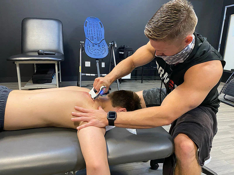 Elektrisk fascia-muskelmassager