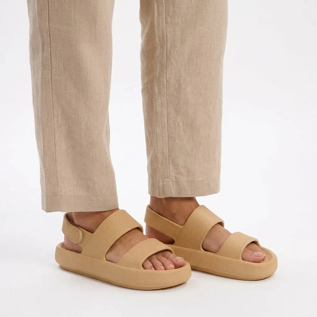 Ortopædiske sandaler med skysål