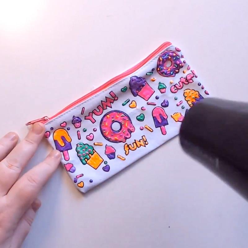 DIY Boble Popcorn Tegnetusch – 6 stk. sæt