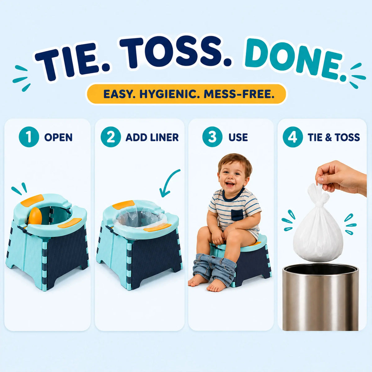 Portable Potty Training Seat for Toddlers