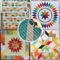 Set de règles de quilting 5-en-1 avec cutter rotatif