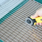 Set de règles de quilting 5-en-1 avec cutter rotatif
