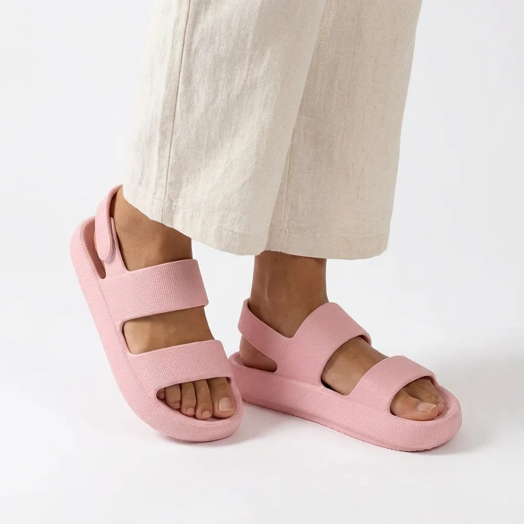 Ortopædiske sandaler med skysål