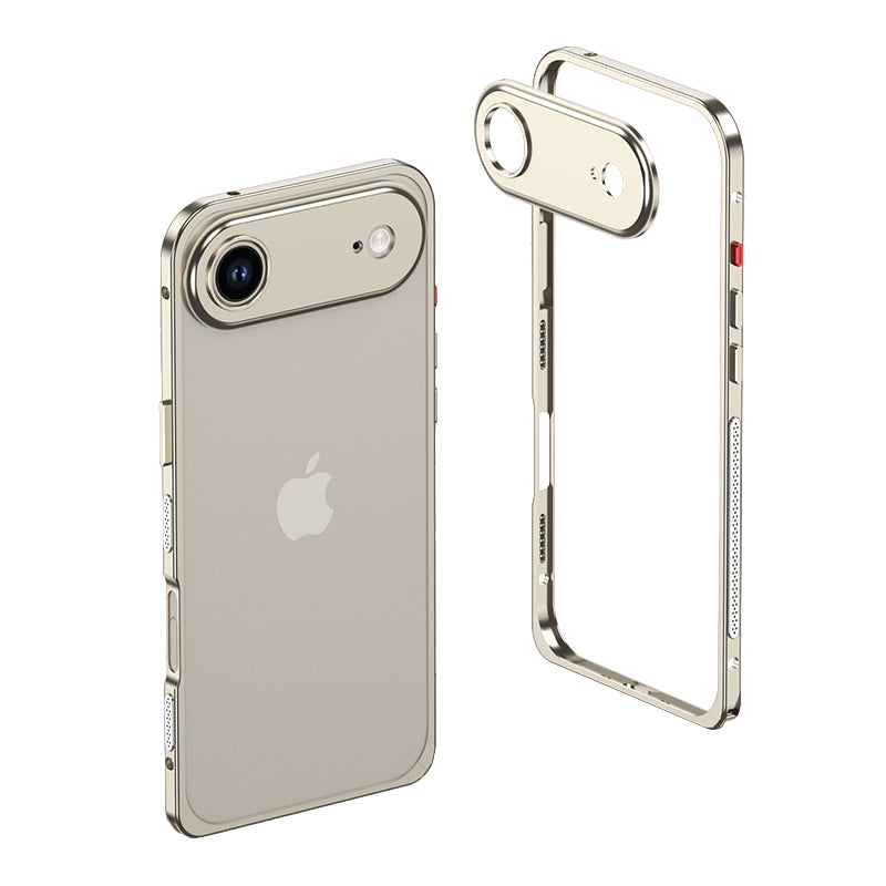 Stødsikker, faldbeskyttende metal-telefoncover