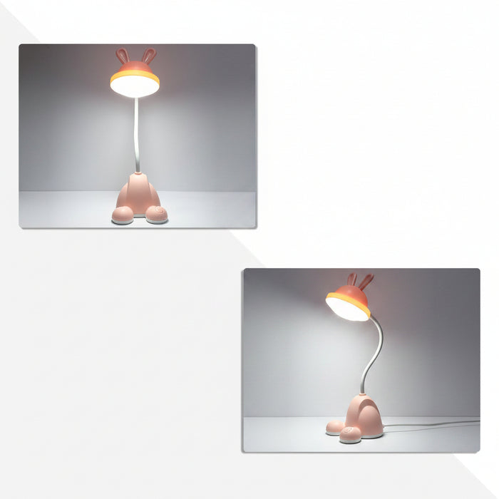 LED-bordlampe i tegneseriestil