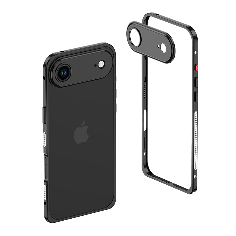 Stødsikker, faldbeskyttende metal-telefoncover