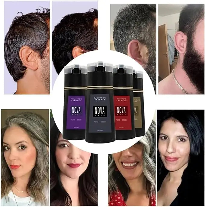 Hårfarveshampoo – Farv & Vask Håret på én Gang | 5 Farver
