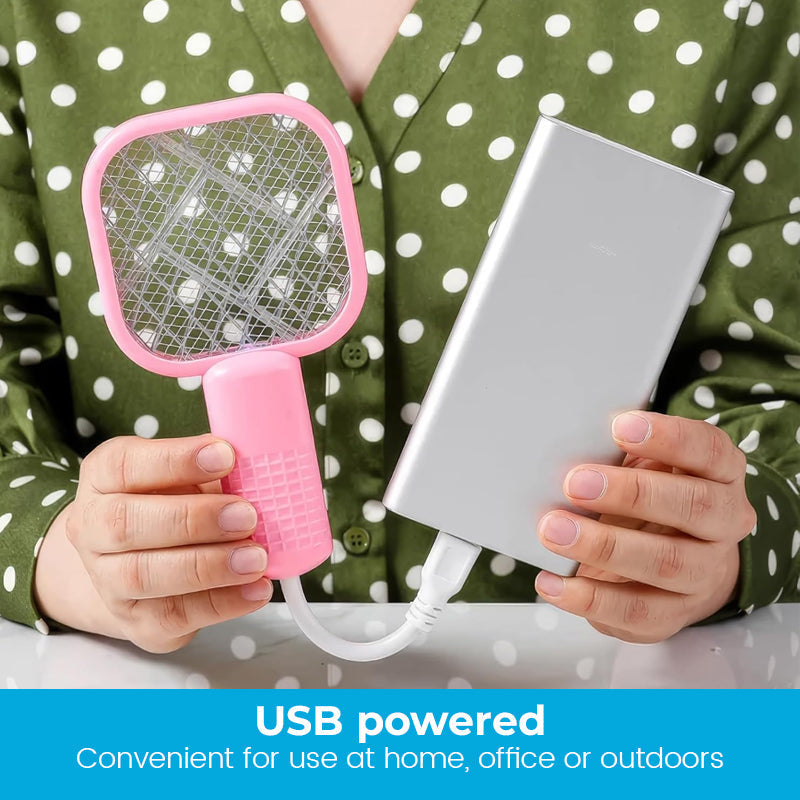 2-i-1 farverig USB-myggedræber