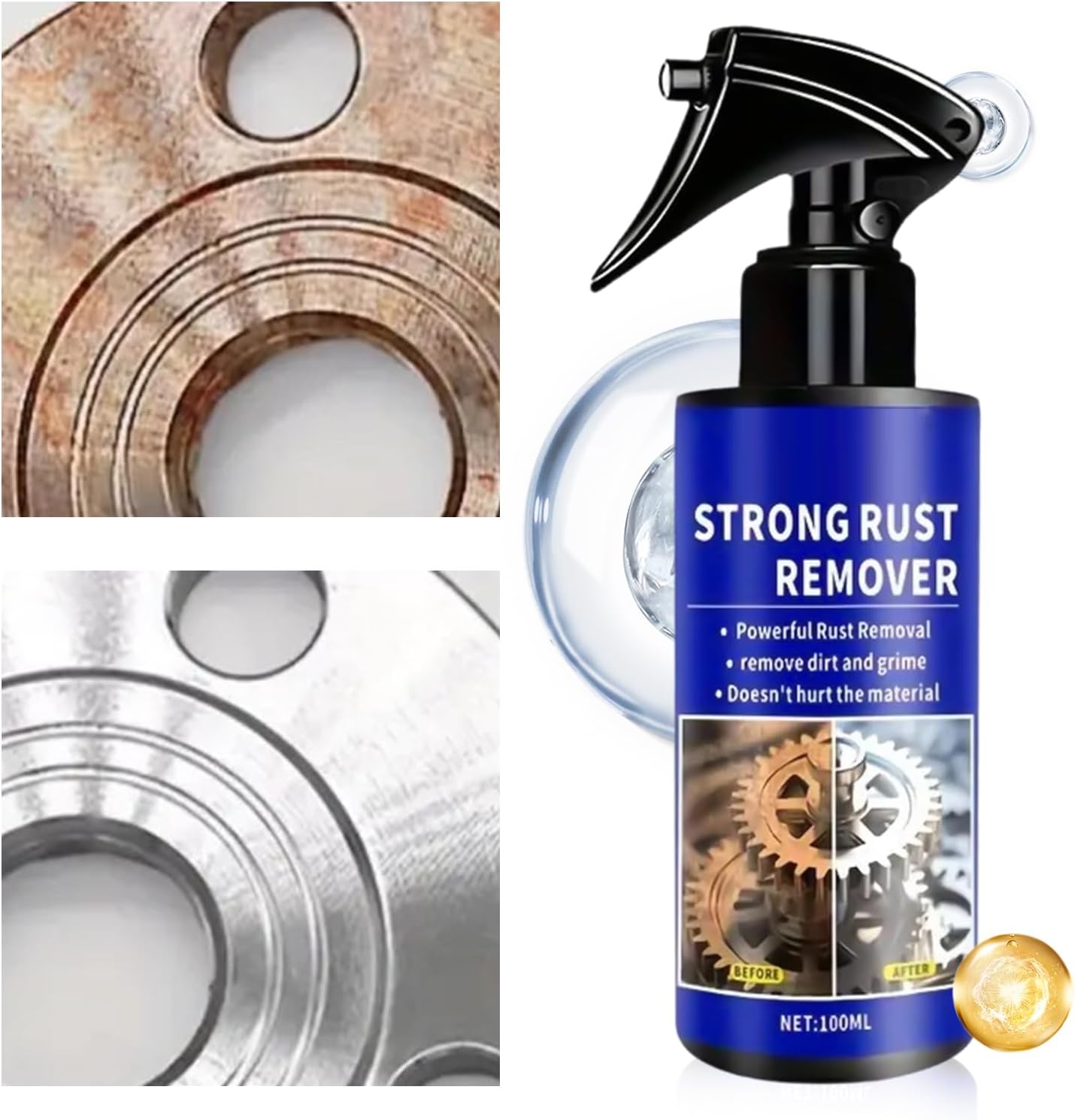 Rustfjernerspray – fjerner rust uden at skrubbe