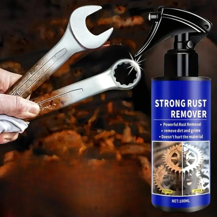 Rustfjernerspray – fjerner rust uden at skrubbe