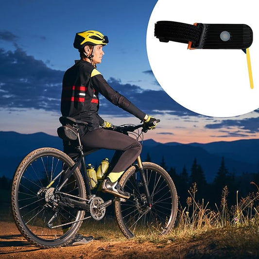 Genopladelig LED-cykellygte med USB-C og flere lystilstande