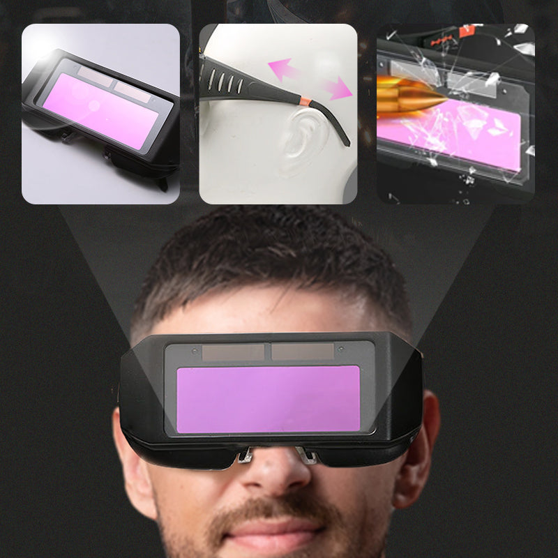 Automatiske antirefleks svejsebriller