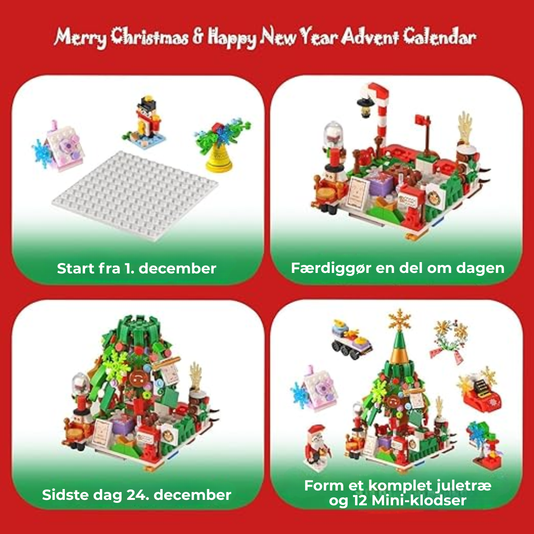 DIY juleadventskalender gaveæske