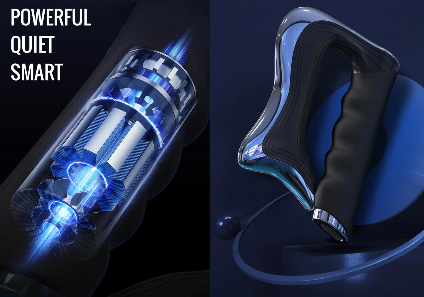 Elektrisk fascia-muskelmassager