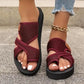 Komfortable, åndbare flip-flops i mesh