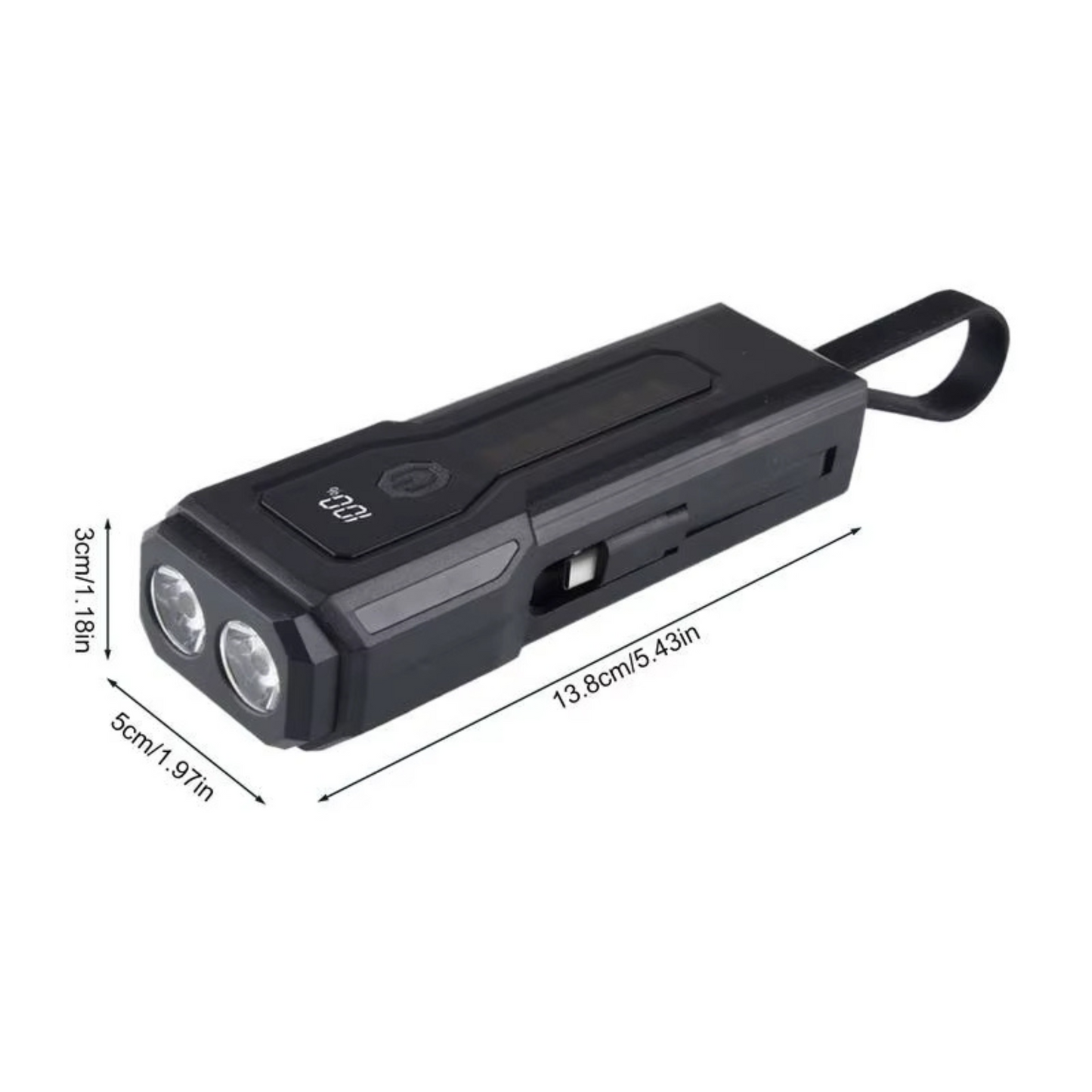 Den multifunktionelle lampe med powerbank