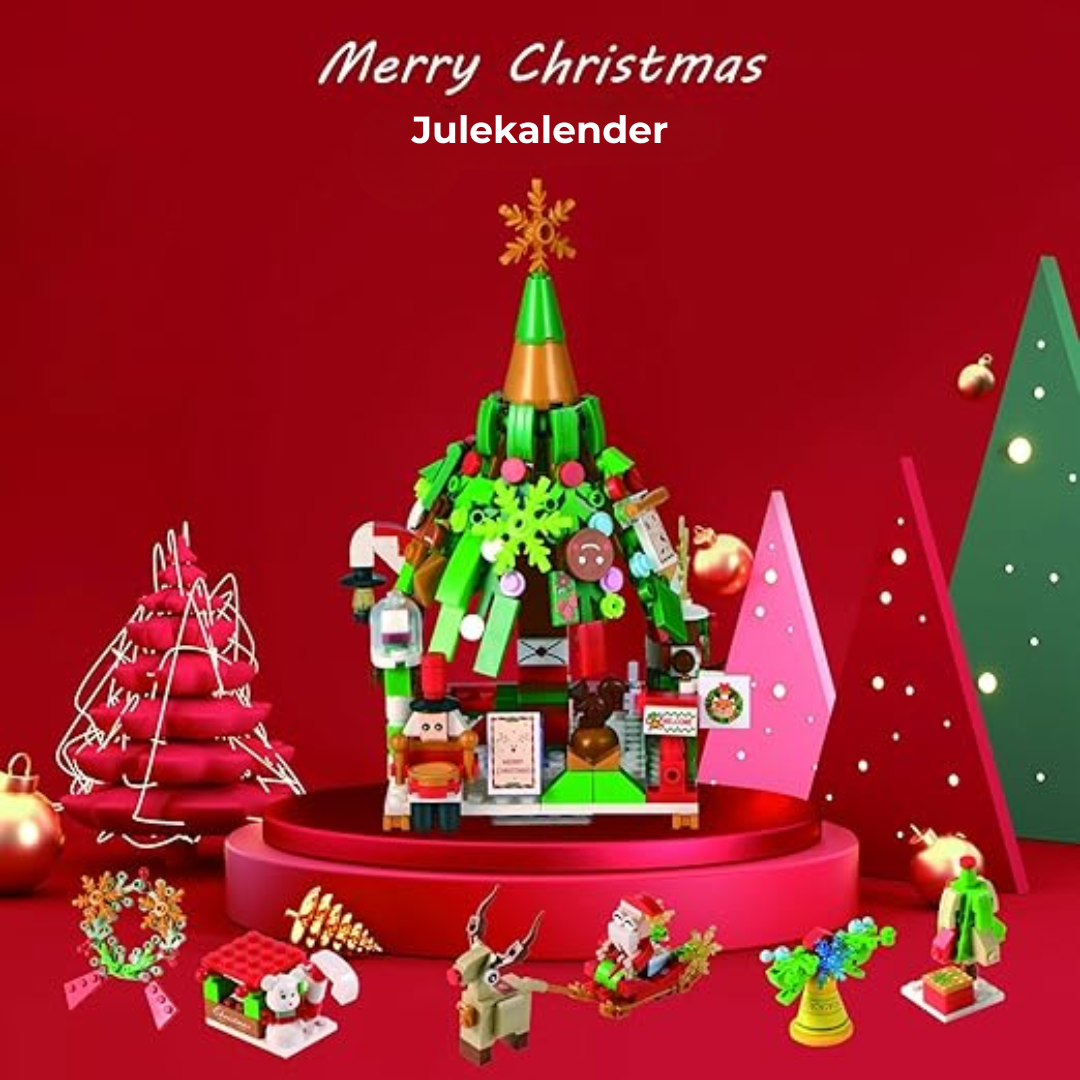 DIY juleadventskalender gaveæske