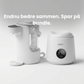 Vanddispenser til babyflasker med temperaturvalg og 2 liters beholder