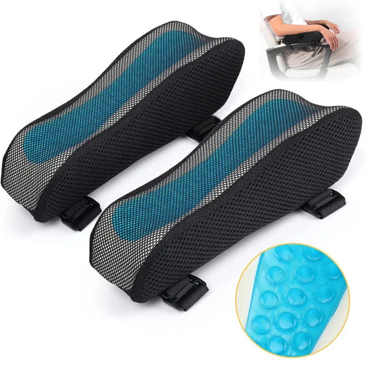 Ergonomiske armlænspuder til kontorstol med memory foam