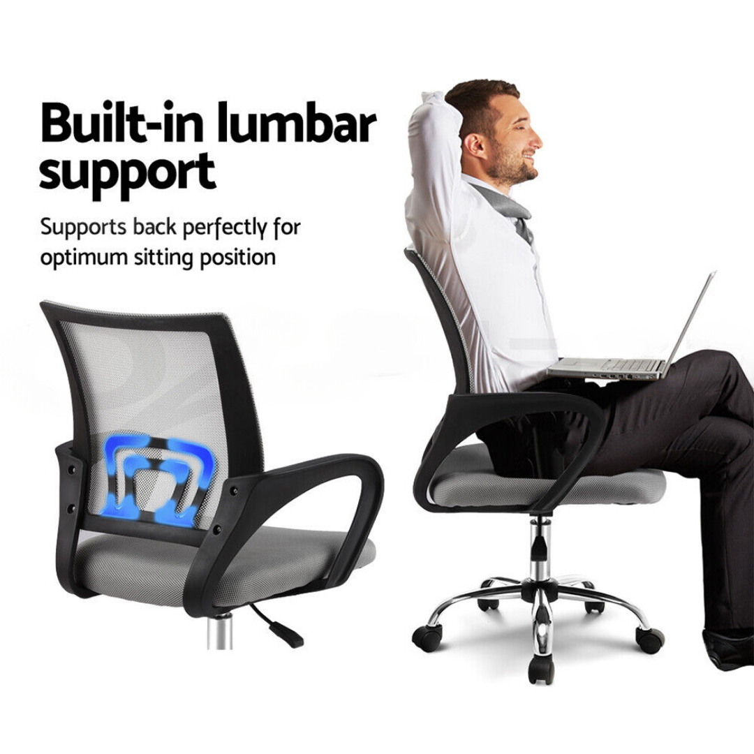 Ergonomisk kontorstol i mesh