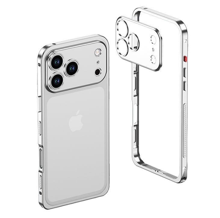 Stødsikker, faldbeskyttende metal-telefoncover