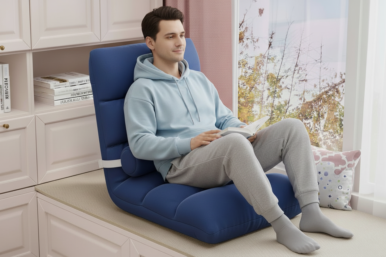 Justerbar, sammenklappelig Lazy Sofa-stol