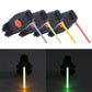 Genopladelig LED-cykellygte med USB-C og flere lystilstande