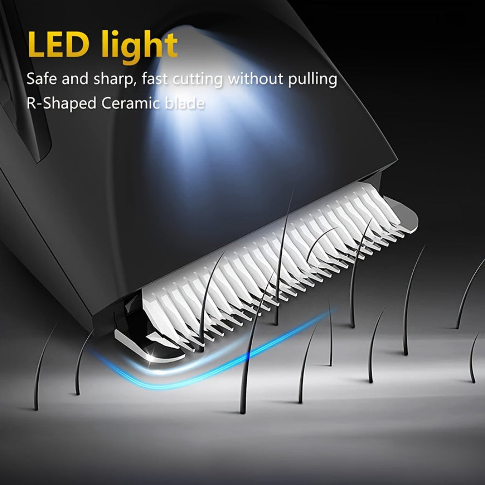 Kropsbehåringstrimmer Genopladelig USB elektrisk barbermaskine