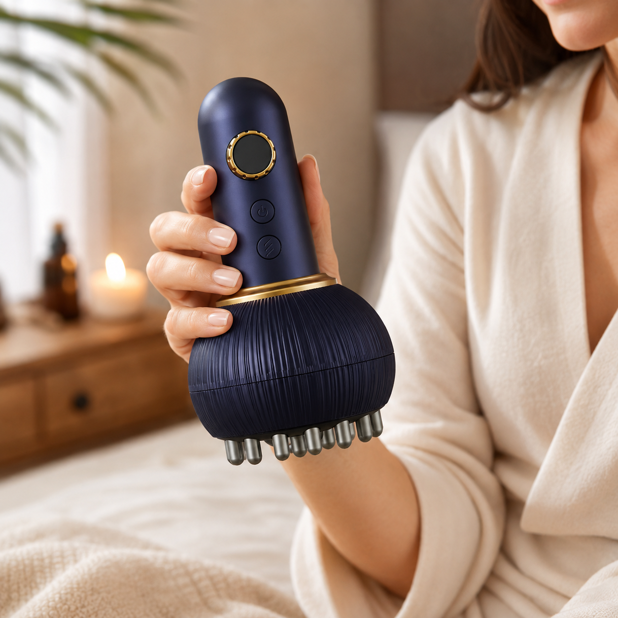 Masseur Gua Sha électrique chauffant à 9 niveaux