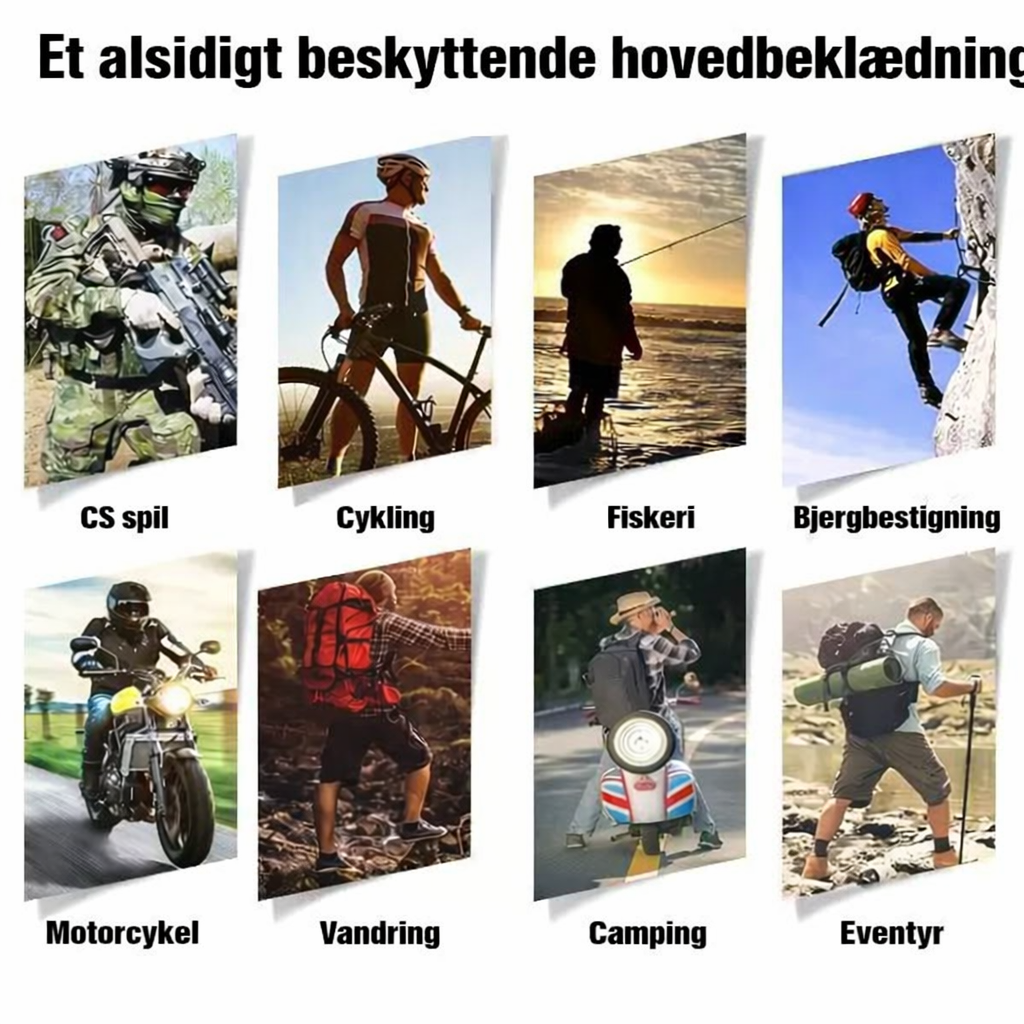 Høj elasticitet, varm og åndbar fuldmaske